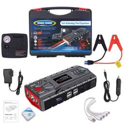 image-Portable car emergency start power supply 12V power bank car backup power supply private model