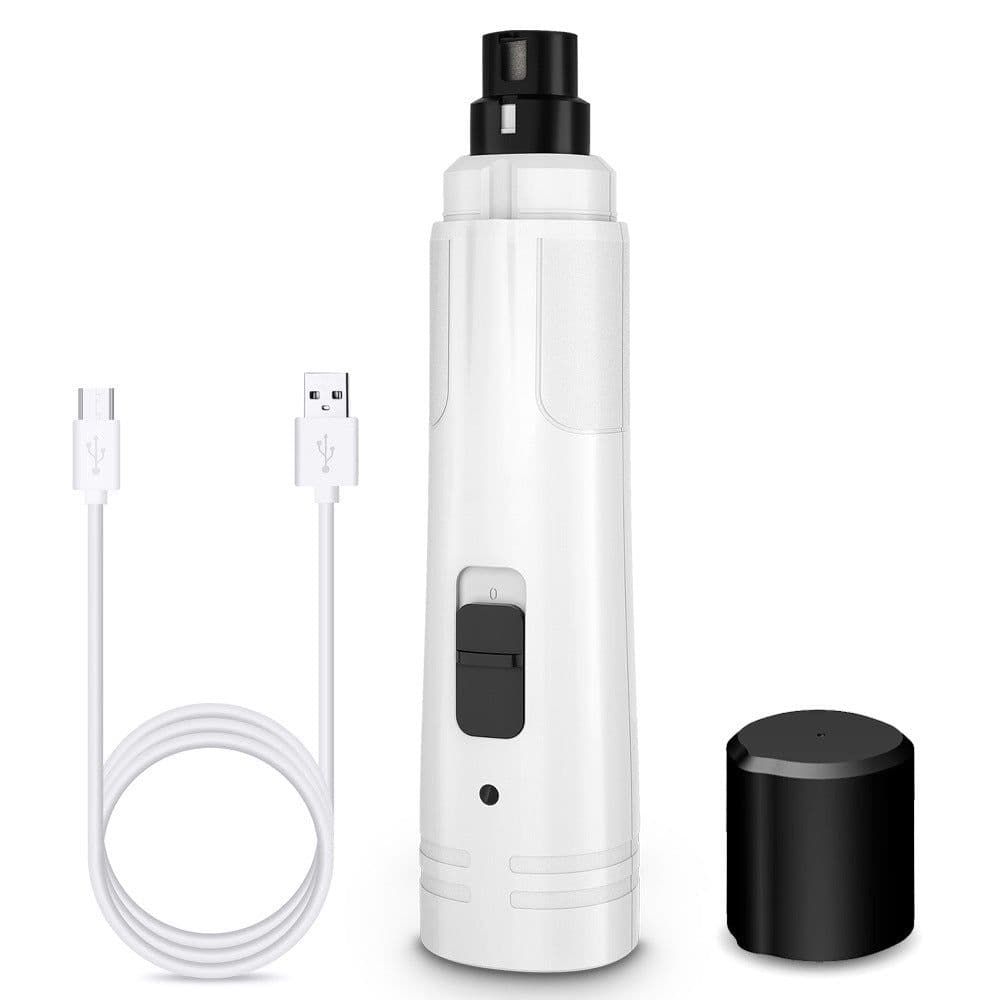 image-Amazon's new pet automatic nail polisher with light USB electric nail clippers cat and dog electric nails pet supplies