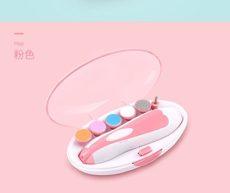 image-New Multifunctional Baby Electric Nail Grinder Baby Manicure Set Nail Tools Factory Wholesale On behalf of Shipping