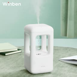 image-Winben Weiben anti-gravity water droplet humidifier home atmosphere lamp water droplet backflow camping equipment atomizer