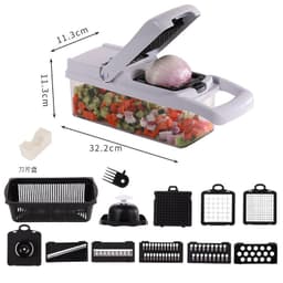 image-Factory direct supply simple multi-purpose kitchen vegetable and fruit dicing processing multiple functions convenient vegetable cutting machine