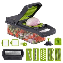 image-Factory direct supply simple multi-purpose kitchen vegetable and fruit dicing processing multiple functions convenient vegetable cutting machine