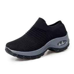 image-1839 autumn women's shoes sports shoes women's travel hiking shoes leisure heightening air cushion outdoor shoes rocking shoes