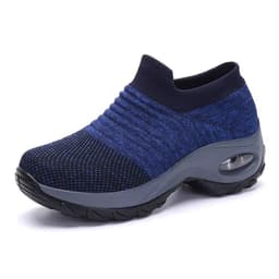image-1839 autumn women's shoes sports shoes women's travel hiking shoes leisure heightening air cushion outdoor shoes rocking shoes