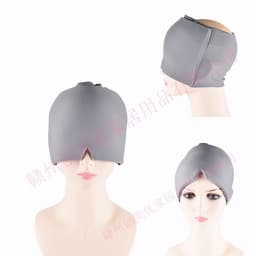 image-Physical cooling Multifunctional gel headache cap Jianshao headache migraine cold and hot compress headgear