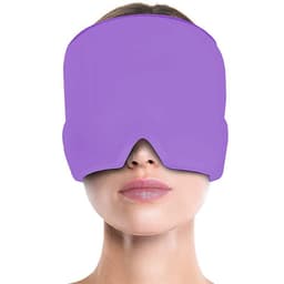 image-Physical cooling Multifunctional gel headache cap Jianshao headache migraine cold and hot compress headgear