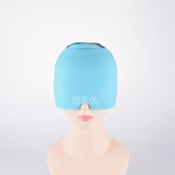 image-Physical cooling Multifunctional gel headache cap Jianshao headache migraine cold and hot compress headgear
