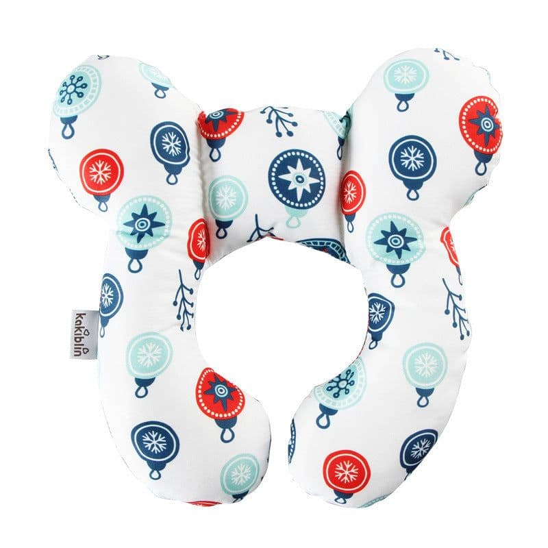 image-Baby head protector U-shaped pillow stroller fixed head pillow car seat sleep protection head and neck pillow wholesale