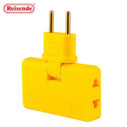 image-180-degree European regulation rotary wireless one-turn three-socket European standard European one-to-three socket converter conversion head
