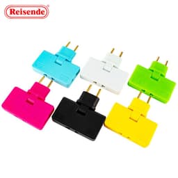 image-180-degree European regulation rotary wireless one-turn three-socket European standard European one-to-three socket converter conversion head
