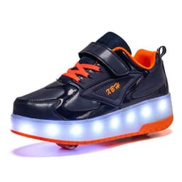 image-Foreign trade skates spot wholesale on behalf of boys and girls adult burst shoes single wheel LED colorful lights manufacturers