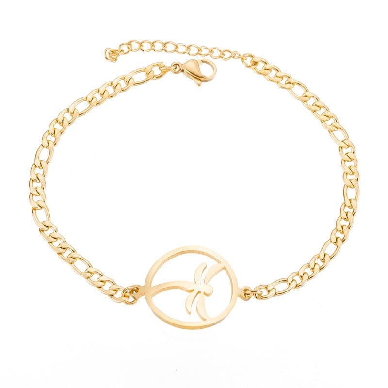 image-New circle dragonfly bracelet fashion simple Korean version female student bracelet ins wild fresh accessories jewelry