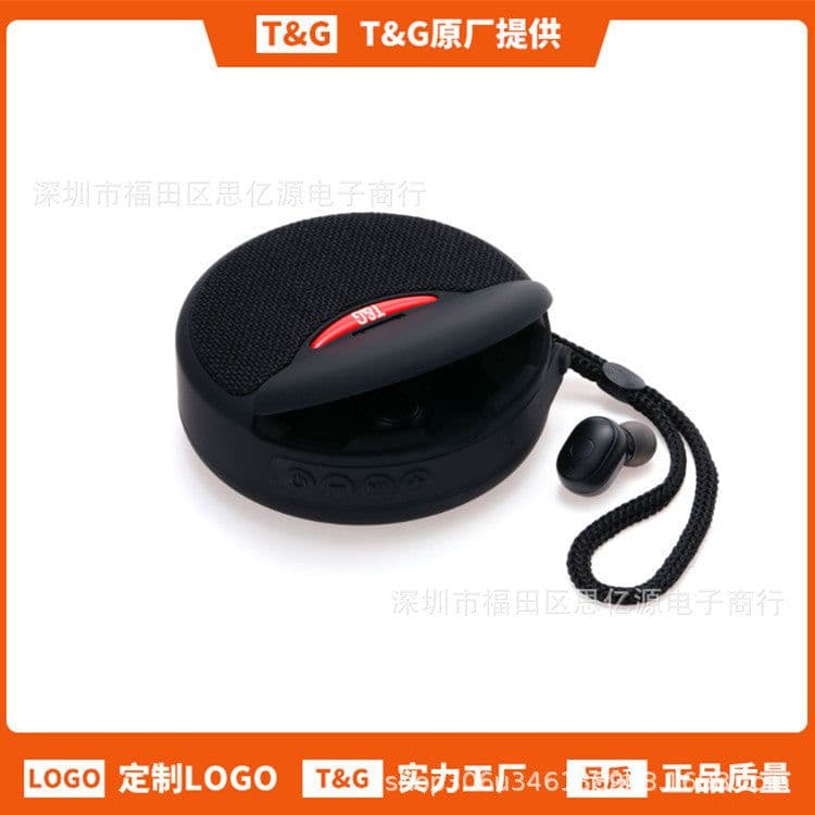 image-TG808 Wireless Bluetooth Speaker Outdoor Portable Power Bank TWS5.0 Binaural Stereo Sports Headphones