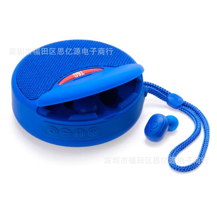 image-TG808 Wireless Bluetooth Speaker Outdoor Portable Power Bank TWS5.0 Binaural Stereo Sports Headphones