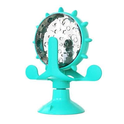 image-Pet supplies Amazon cat turntable teasing cat stick toy swing tumbler leaking food ball self-healing slow food device
