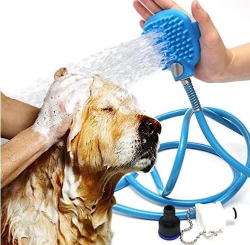image-New TV Pet Bath Cleaner Brush Silicone Shower Nozzle Manufacturer