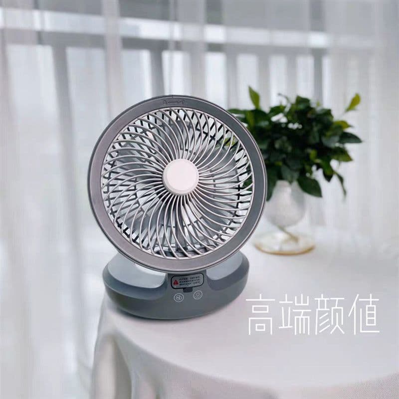 image-Suspension Fan Aiden Air Circulation Fan USB Charging Folding Desktop Mini Portable Wall Mount