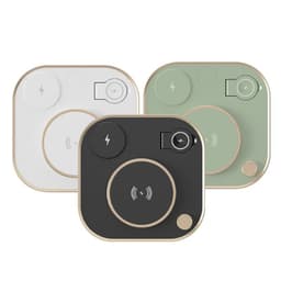 image-Cross-border three-in-one wireless charger 15w fast charge for Apple mobile phone watch headset table lamp four-in-one