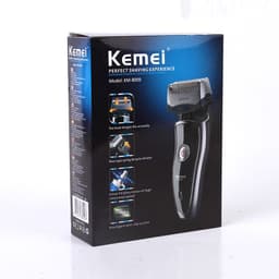 image-Kemei Kemei factory direct sales reciprocating washing razor electric rechargeable razor KM8009