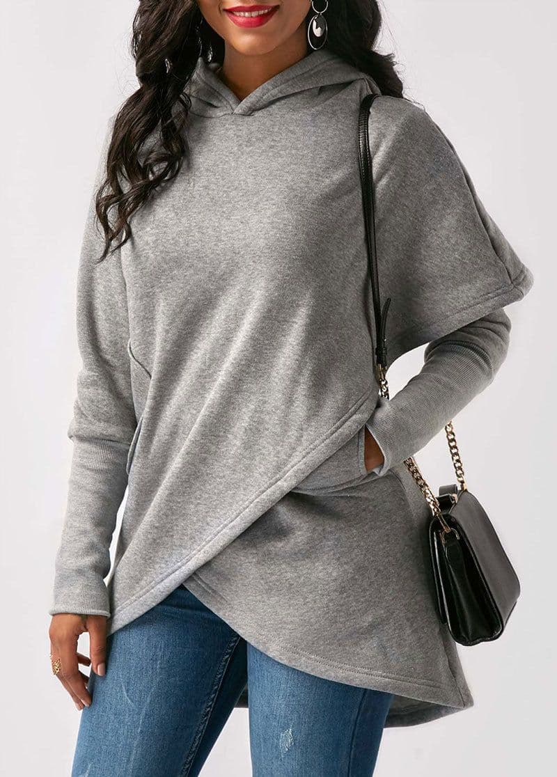 image-Across Amazon AliExpress Women's New European and American Popular Long Sleeve Sweater Women's Top Hoodie