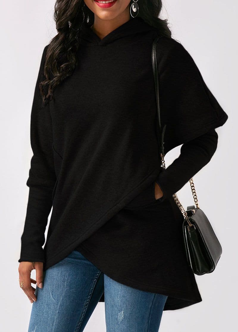 image-Across Amazon AliExpress Women's New European and American Popular Long Sleeve Sweater Women's Top Hoodie