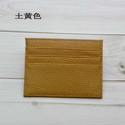 image-Leather multi-card slot small card holder first layer cowhide coin purse bank card portable card holder factory wholesale