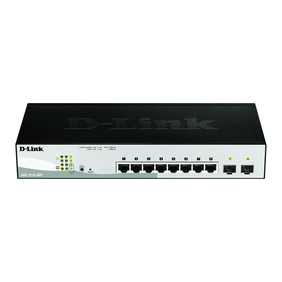 image-Switch D-Link DGS-1210-08P/E Gigabit Ethernet x 8