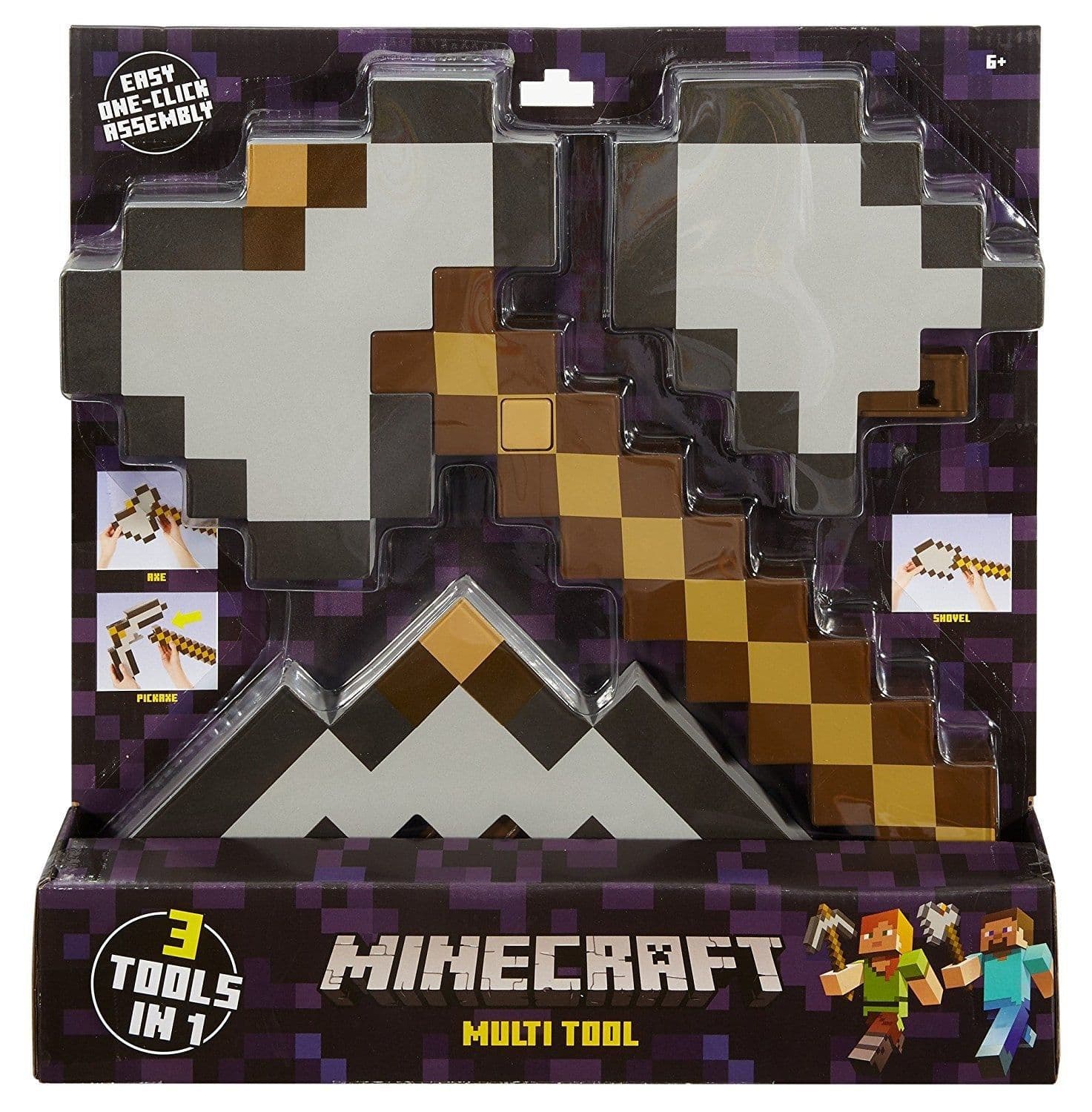 image-Minecraft Diamond Ore Lamp - Color Changing Night Light
