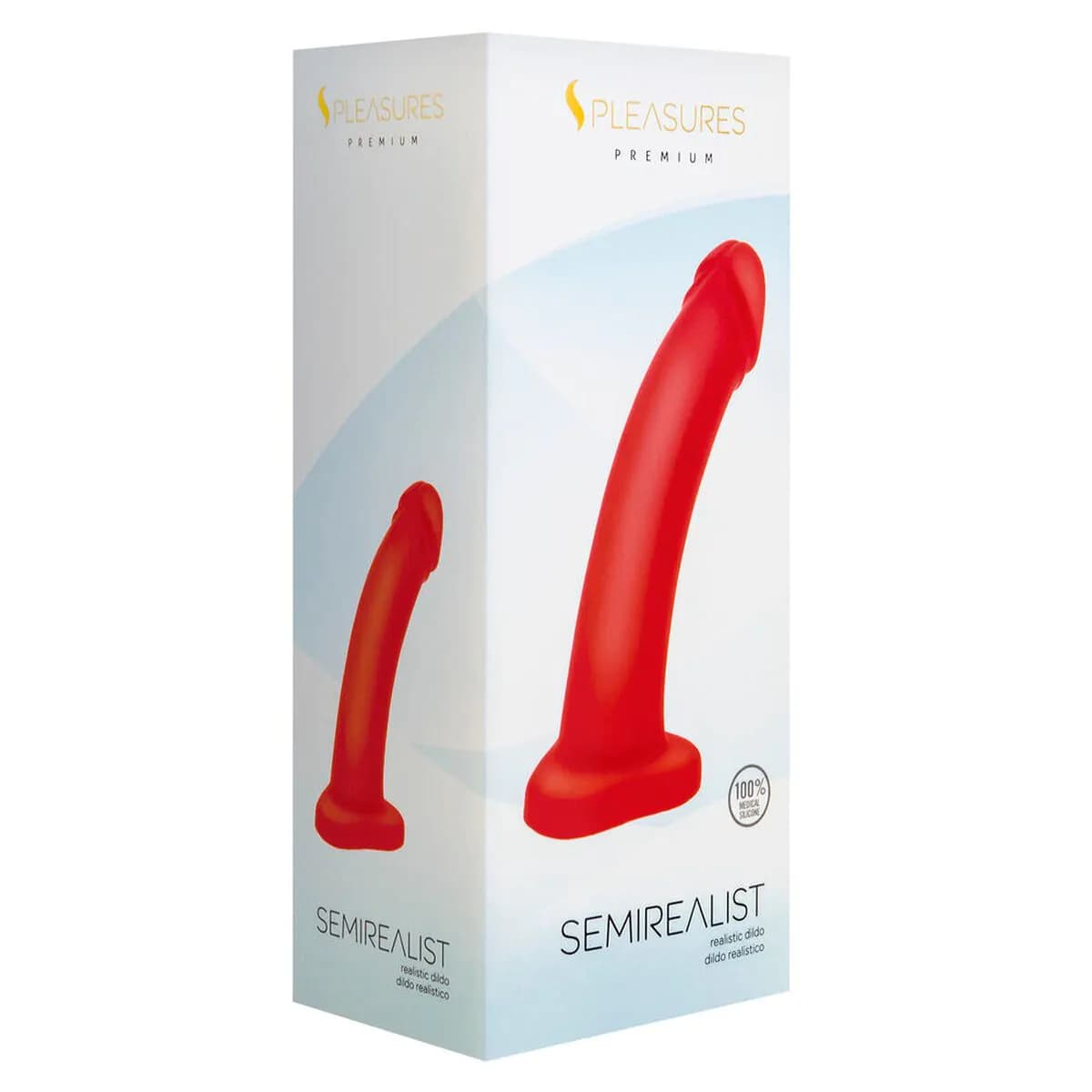 image-Dildo S Pleasures Silicone (16,5 cm)