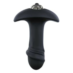 image-Anal plug S Pleasures Twist Black Black/Silver
