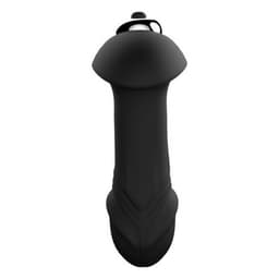 image-Anal plug S Pleasures Twist Black Black/Silver