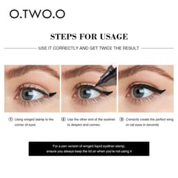 image-O.TWO.O Charming Cat's Eye Seal Eyeliner Pencil Waterproof, Sweat-proof, Lasting, Not Smudged, Not Decolorized Eyeliner 1019