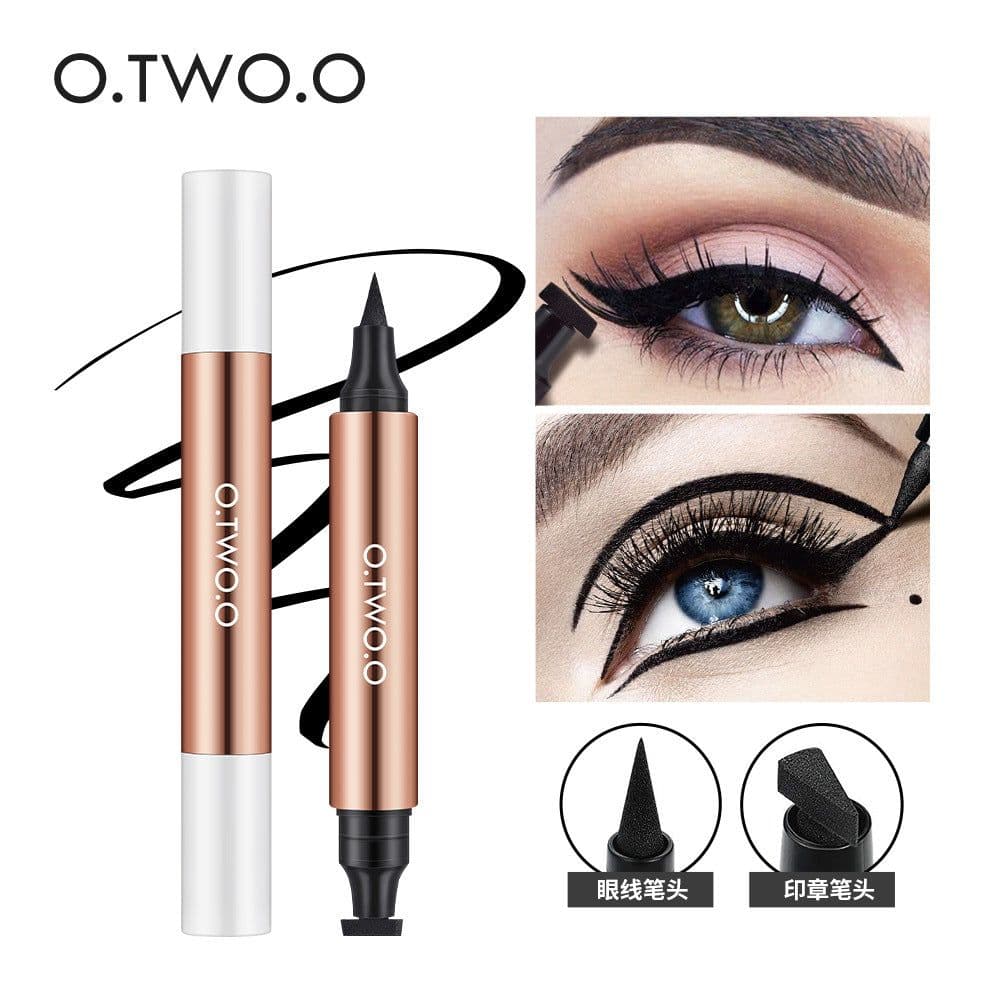 image-O.TWO.O Charming Cat's Eye Seal Eyeliner Pencil Waterproof, Sweat-proof, Lasting, Not Smudged, Not Decolorized Eyeliner 1019