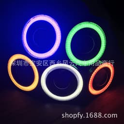 image-Manufacturer car led lens 30w fog light cob angel eye fog light modified fisheye daytime running light 3 inch bull's eye