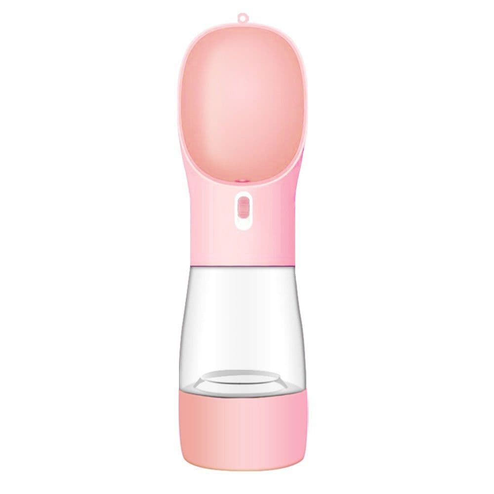 image-Customized processing pet supplies pet water cup out of the water food cup portable accompanying cup dog feeder drinker