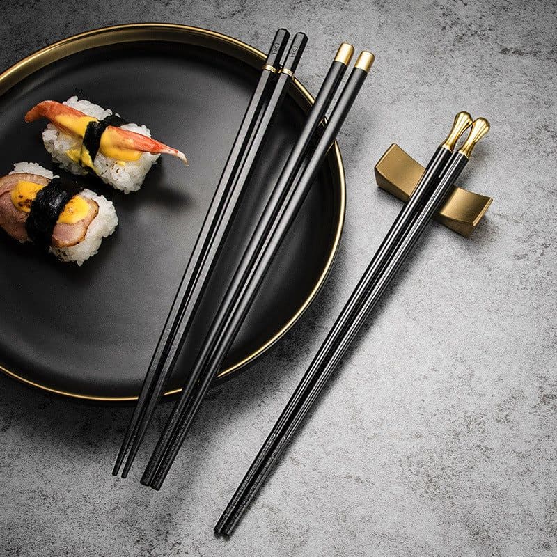 image-Factory direct supply chopsticks new chopsticks household one person one chopsticks meal alloy chopsticks Japanese chopsticks live broadcast