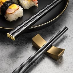 image-Factory direct supply chopsticks new chopsticks household one person one chopsticks meal alloy chopsticks Japanese chopsticks live broadcast