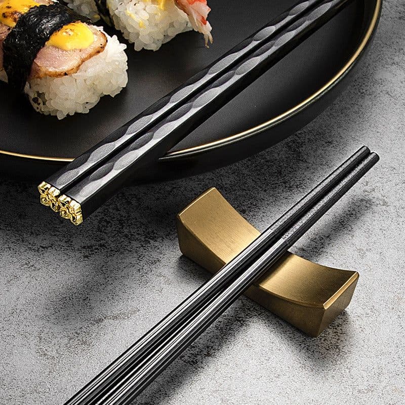 image-Factory direct supply chopsticks new chopsticks household one person one chopsticks meal alloy chopsticks Japanese chopsticks live broadcast