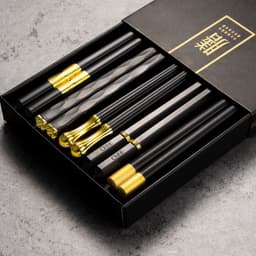 image-Factory direct supply chopsticks new chopsticks household one person one chopsticks meal alloy chopsticks Japanese chopsticks live broadcast