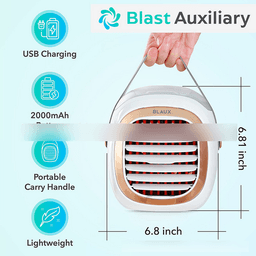 image-Air Cooler, 3 in 1 Portable Mini Air Condition, Portable Air