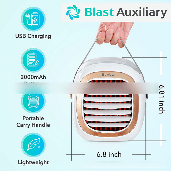 image-Air Cooler, 3 in 1 Portable Mini Air Condition, Portable Air