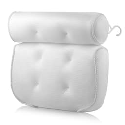 image-Bathroom Suction Cup Pillow 3D Mesh Bath Pillow SPA Pillow Bathtub Pillow Cushion