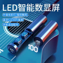 image-Wireless bluetooth headset single and binaural in-ear mini invisible battery life long standby cross-border explosion suitable for apple