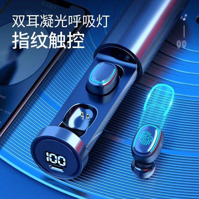 image-Wireless bluetooth headset single and binaural in-ear mini invisible battery life long standby cross-border explosion suitable for apple