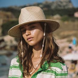 image-2022 new shell necklace straw hat Amazon ebay, new foreign trade wish