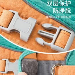 image-Cat traction rope vest type chest strap to prevent break free cute dog traction rope walking cat walking dog special rope