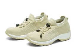 image-Cross-border popular plus size women's shoes mom shoes rocking shoes socks casual shoes flying woven breathable women's shoes lace-up platform shoes