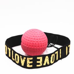 image-New nylon belt boxing reaction ball head-mounted Sanda fight training equipment head-mounted boxing speed ball