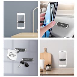 image-yesido mobile phone bracket car mini creative magnetic zinc alloy magnet car bracket cross-border drop shipping