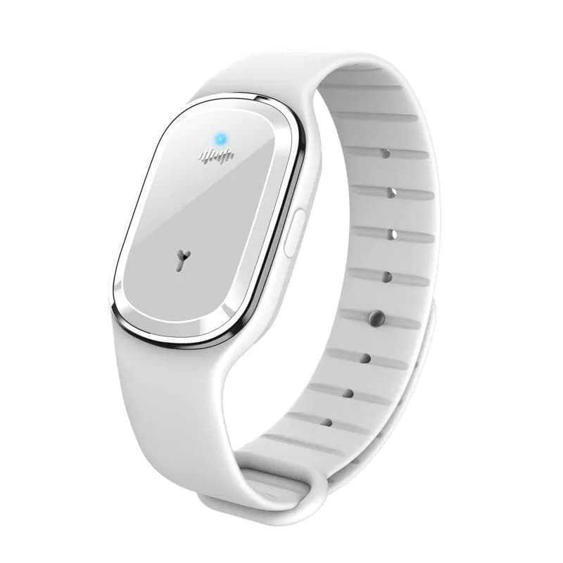 image-Ultrasonic Mosquito Repellent Bracelet Children Adult Outdoor Mosquito Repellent Bracelet Cross-border Mosquito Repellent Button Mosquito Repellent
